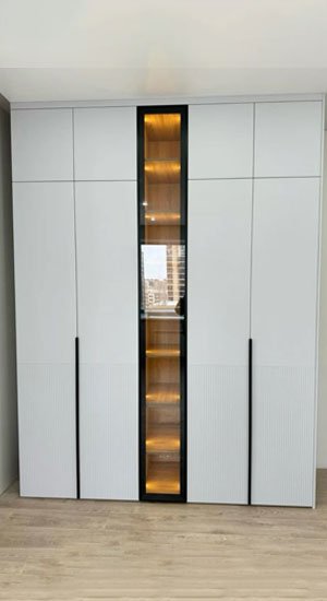 Designer Glass Wardrobes